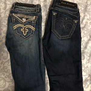 Rock Revival jeans.